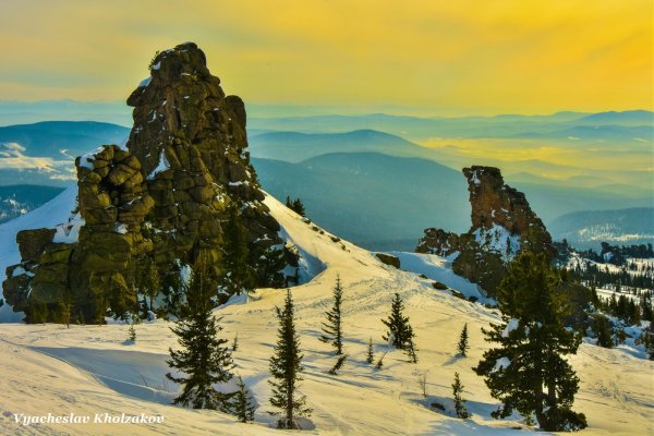 Гора зеленая Горная Шория