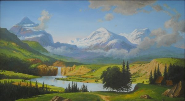 Болотов Александр горный пейзаж