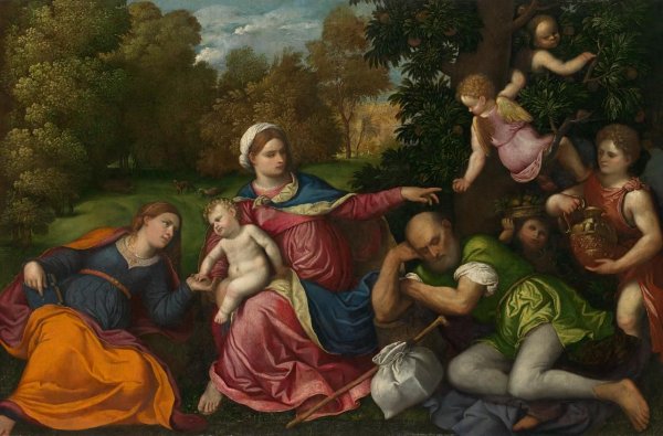 Картины Париса Бордоне