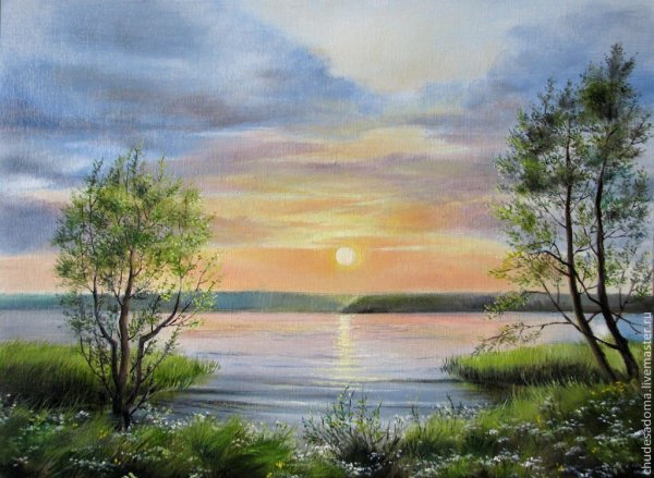 Картины пейзажи Воевудская Дарья