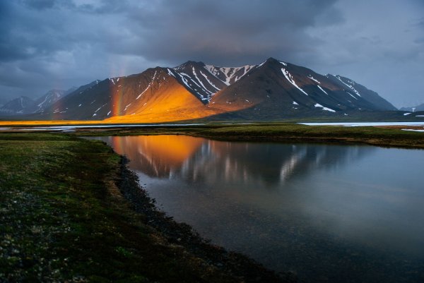 Остров Врангеля горы