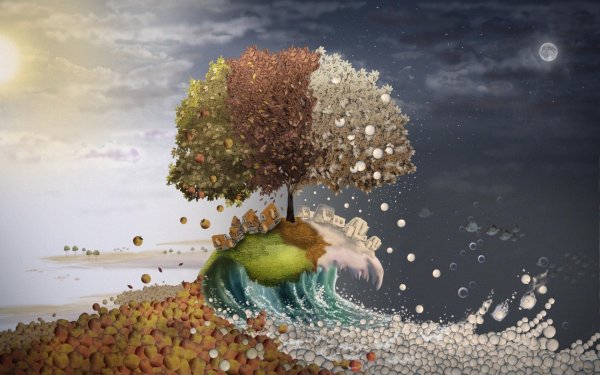 Сюрреалистичные пейзажи