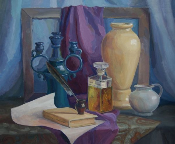 Гуашь натюрморт Академическая Академическая живопись