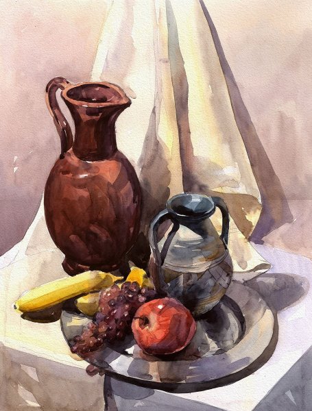 Натюрморт Академическая живопись Строгановка