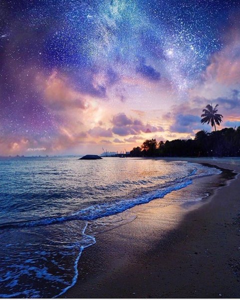 Ночное море