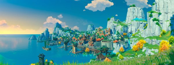 Геншин пейзажи ли Юэ