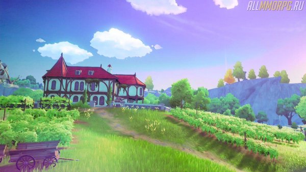 Геншин Винокурня рассвет