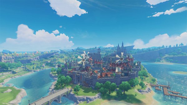 Геншин Импакт ли Юэ город