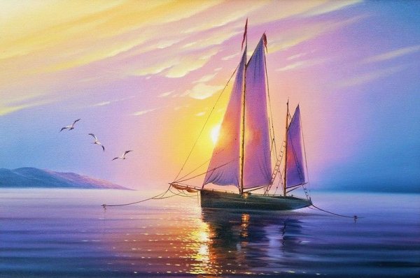 Художник Елена Самарская пейзажи