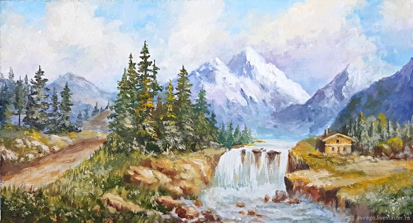 Северные пейзажи картины