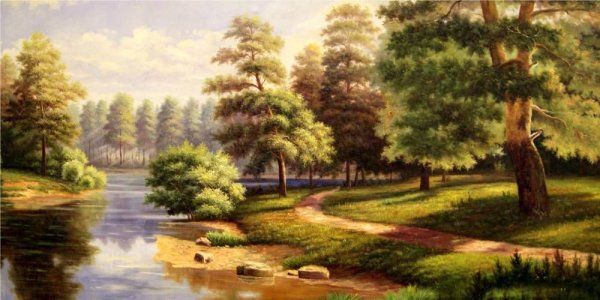 Пейзаж_мосток_ Владимир Чернов