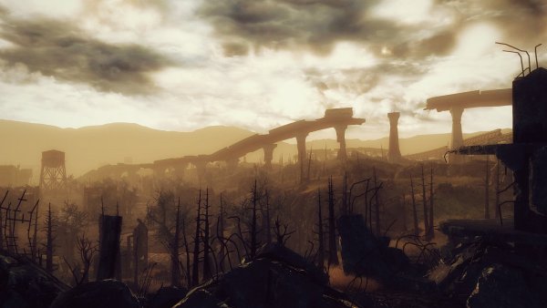 Фоллаут 3 пейзажи