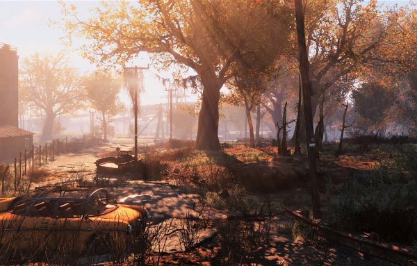 Фоллаут 4 пейзажи