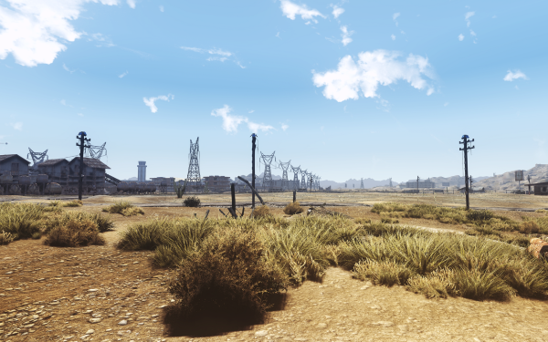 Фоллаут 3 пейзажи