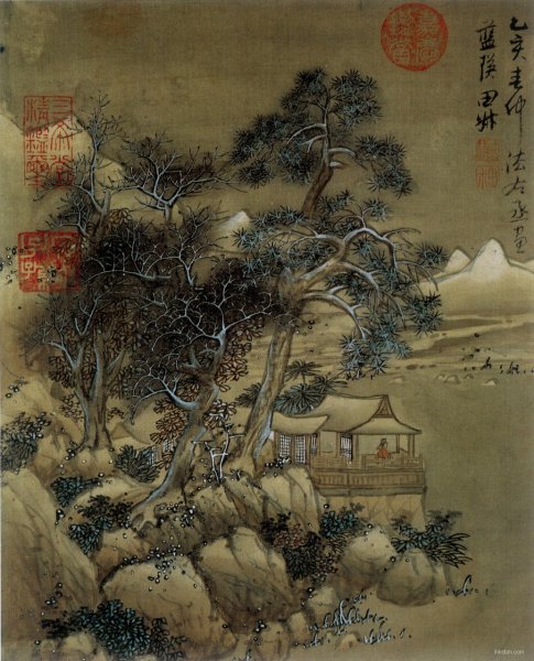 Китайская живопись Ван-Вэй
