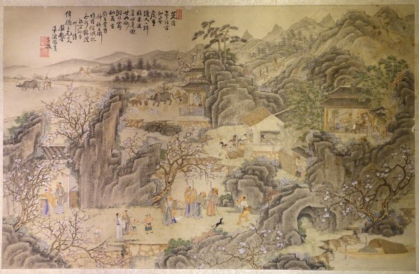 Древнекитайская живопись династии Хань