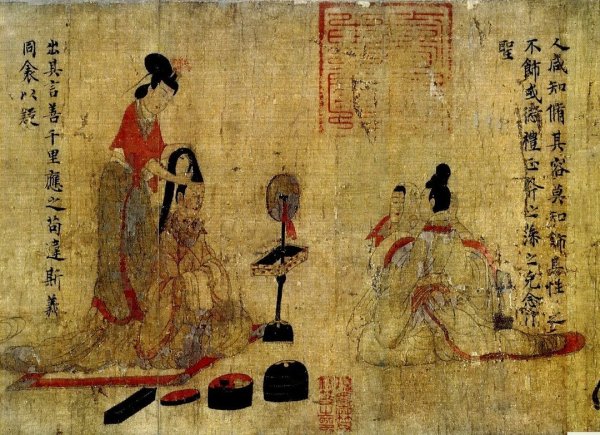 ГУ Кайчжи картины