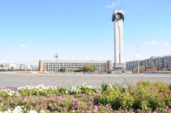 Металлургический комбинат Магнитогорск ночью