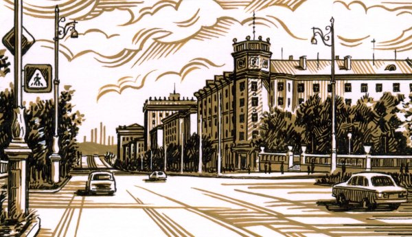 Магнитогорск парк у Урала