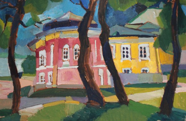 Пейзаж Выксы братьев Баташевых