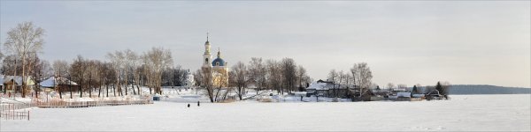 Церковь Рождества Христова в Выксе зима