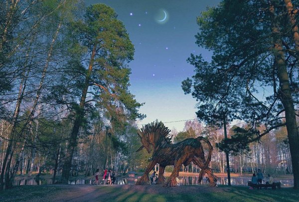 Выкса городской парк