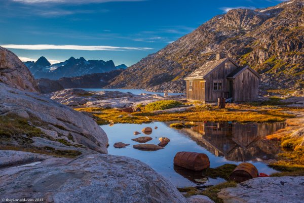 Гренландия пейзажи