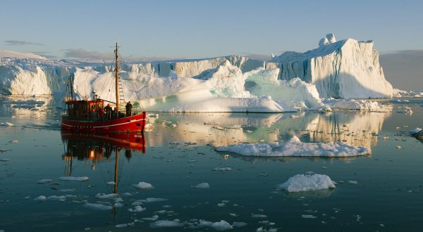 Гренландия зелёный остров