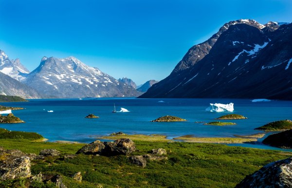 Гренландия пейзаж природа