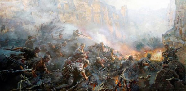 Батальная живопись 2 мировая война