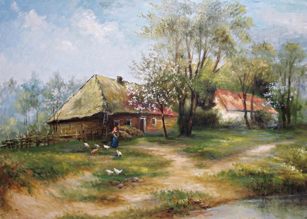 Художник Евгений Синев (1952 г.р.).