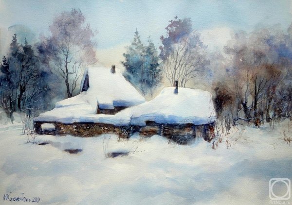 Карл Розен зимний лес