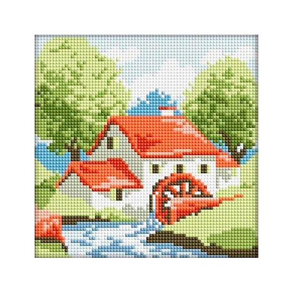 Вышивка крестиком природа