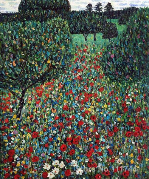 Густав климт пейзажи Аттерзе