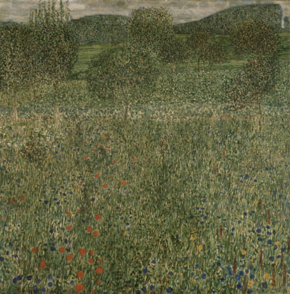 Густав климт фруктовый сад с розами