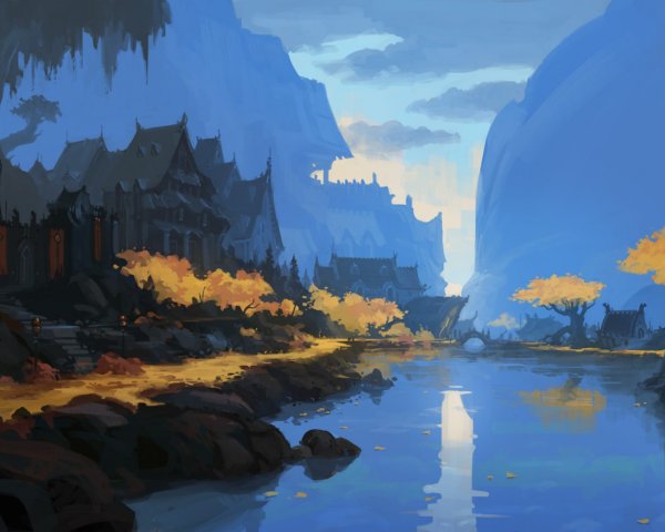 Милюков Александр Южный пейзаж