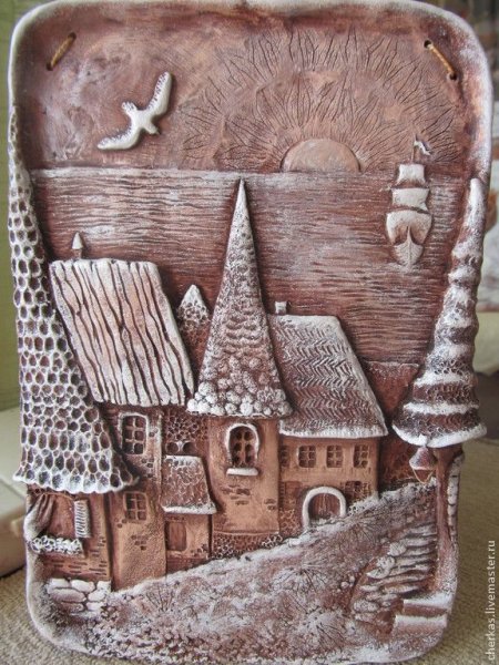 Керамическое панно на стену