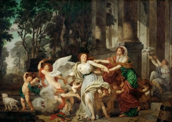 Жан-Батист грёз.'разбитые яйца', 1756.