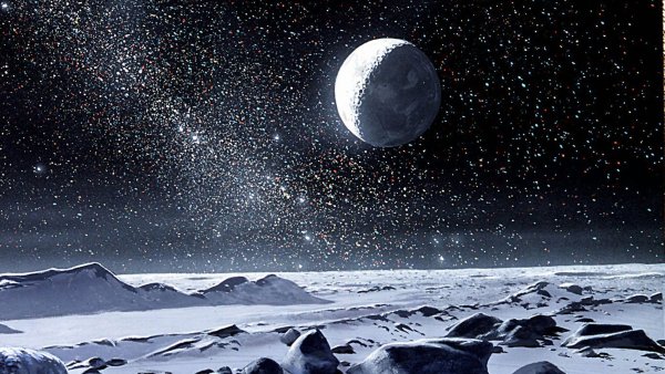 Вид с Плутона