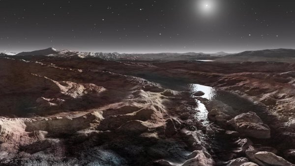 Плутон поверхность планеты