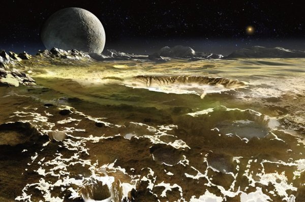 Вид с Плутона