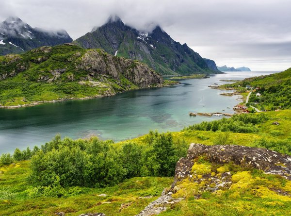 Река Логен в Норвегии