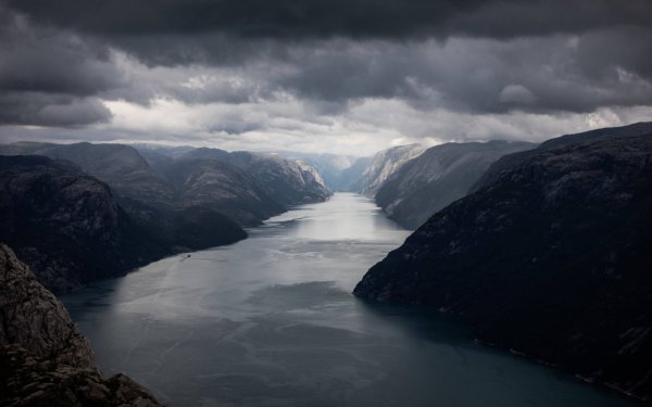 Фьорд Норвегия 1920*1080