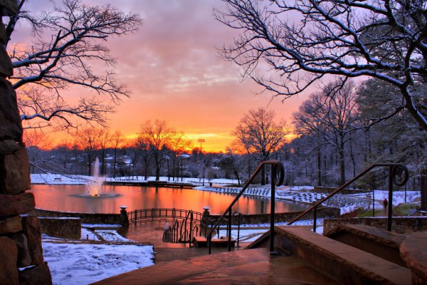 Бирмингем штат Алабама пейзаж