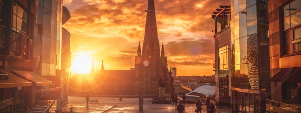 Бирмингем город арт