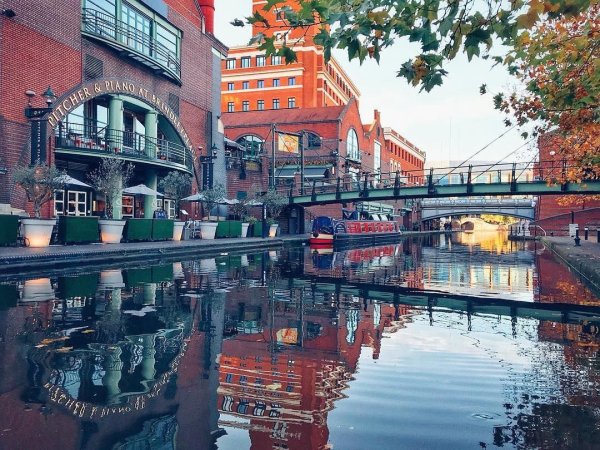 Бирмингем Англия парк