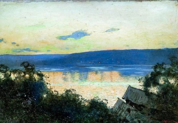 Левитан после дождя плёс 1889