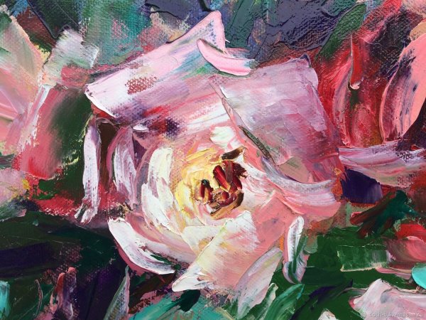 Пастозная абстракция живопись