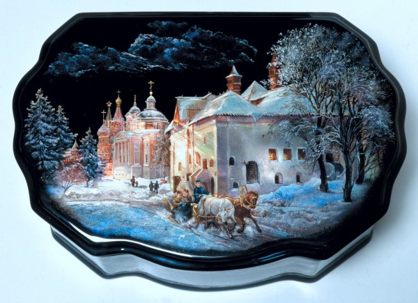 Федоскинская фабрика миниатюрной живописи, село Федоскино