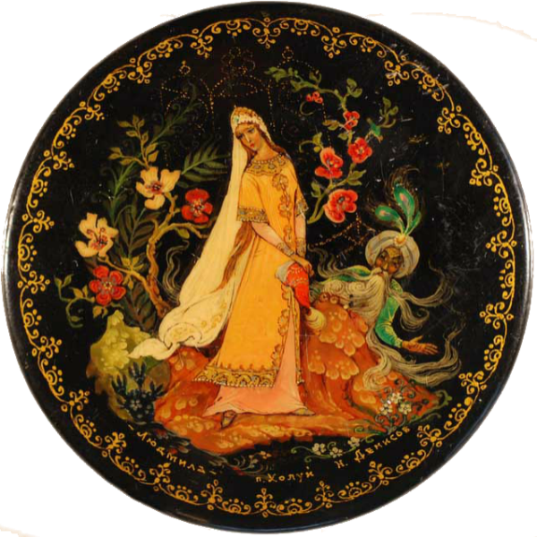 Лаковая миниатюрная живопись Федоскино